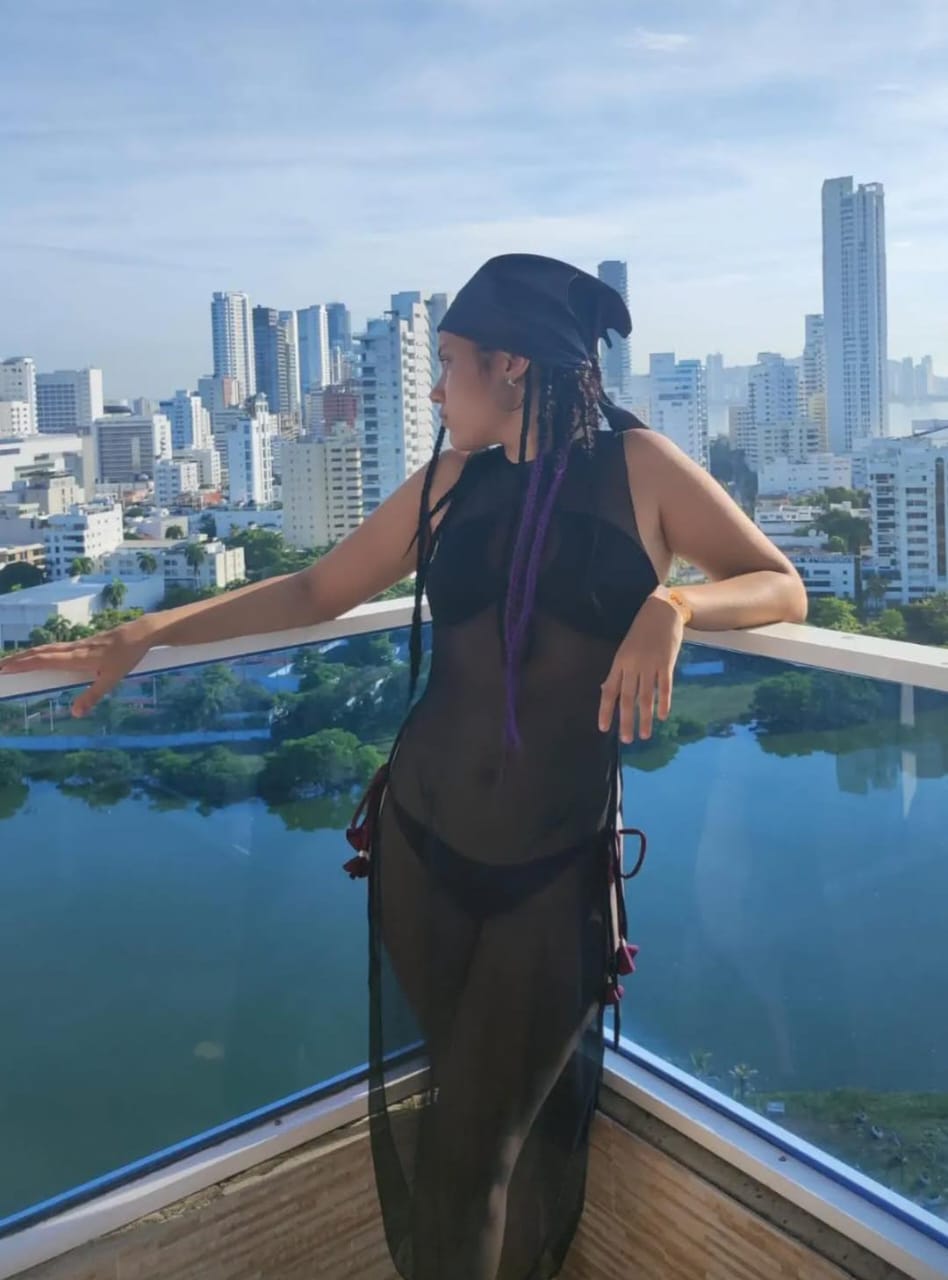 Salida vestido mallatex